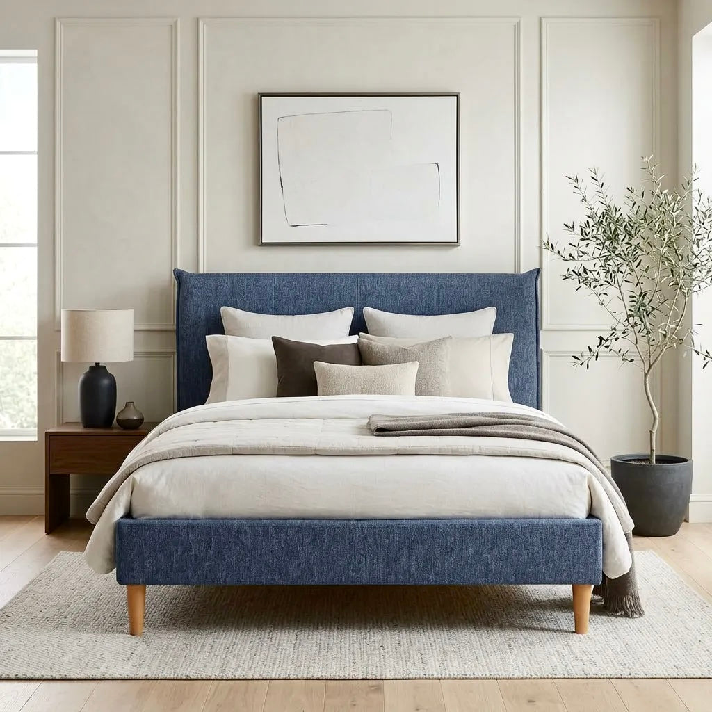 Forge Bed – Double | Navy