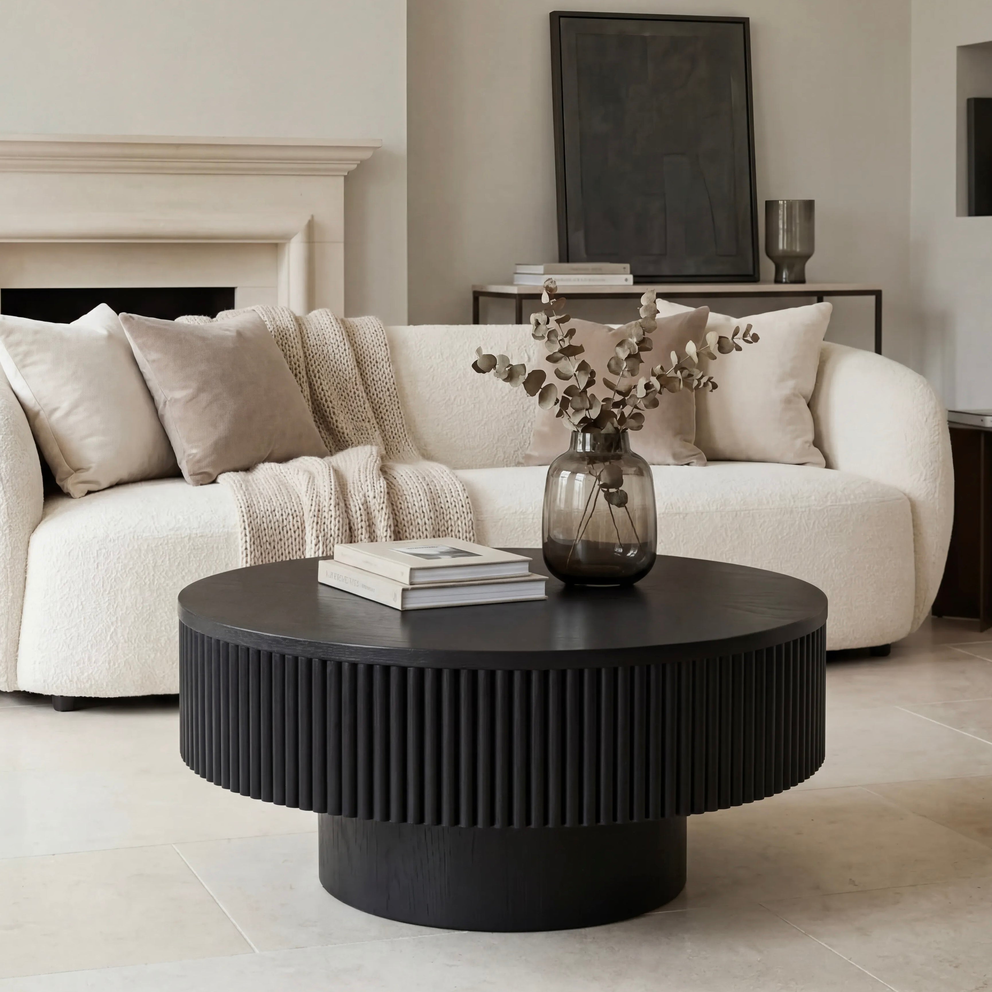 Vivid Coffee Table – Round | Black