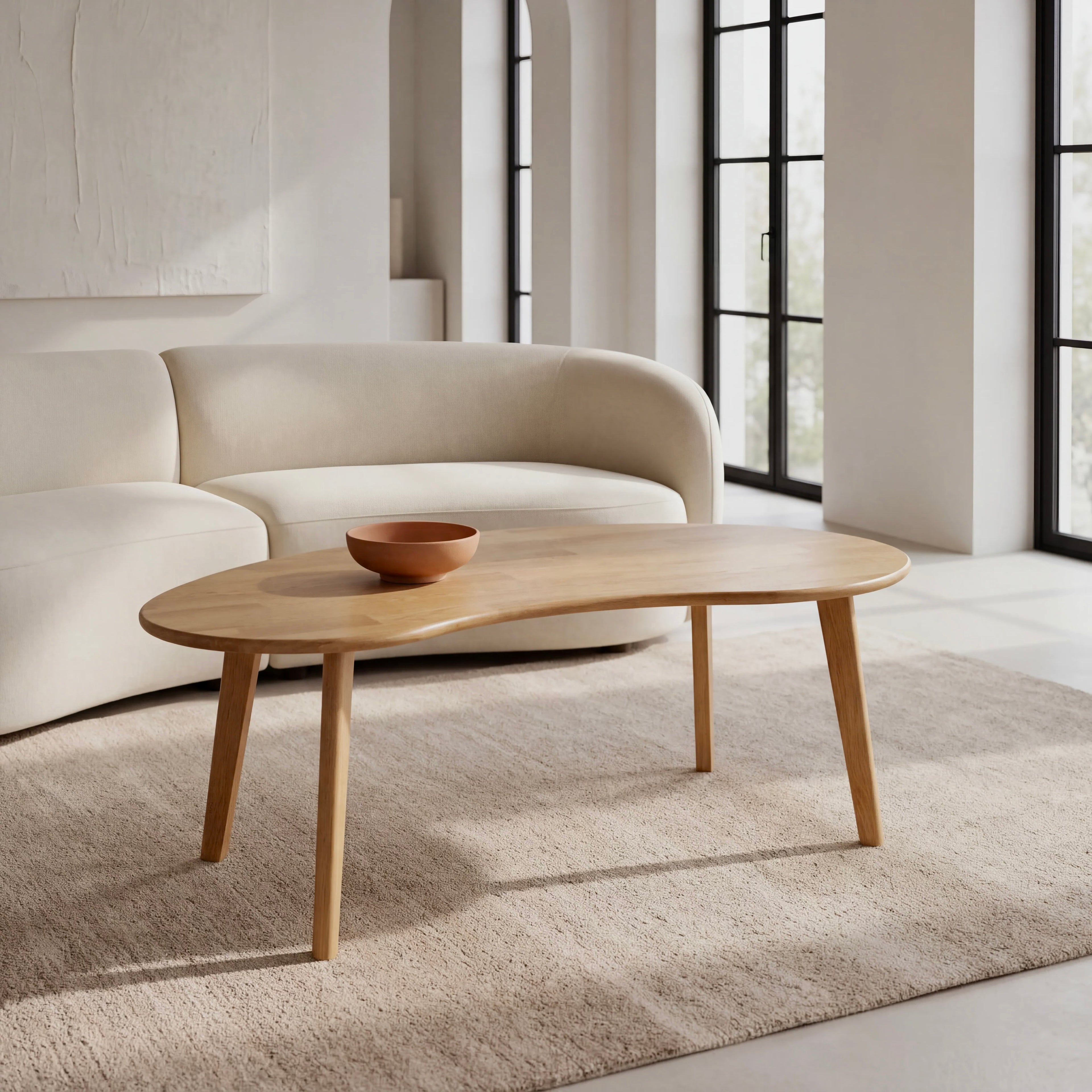 Rune Coffee Table  – Oval | Natural Oak