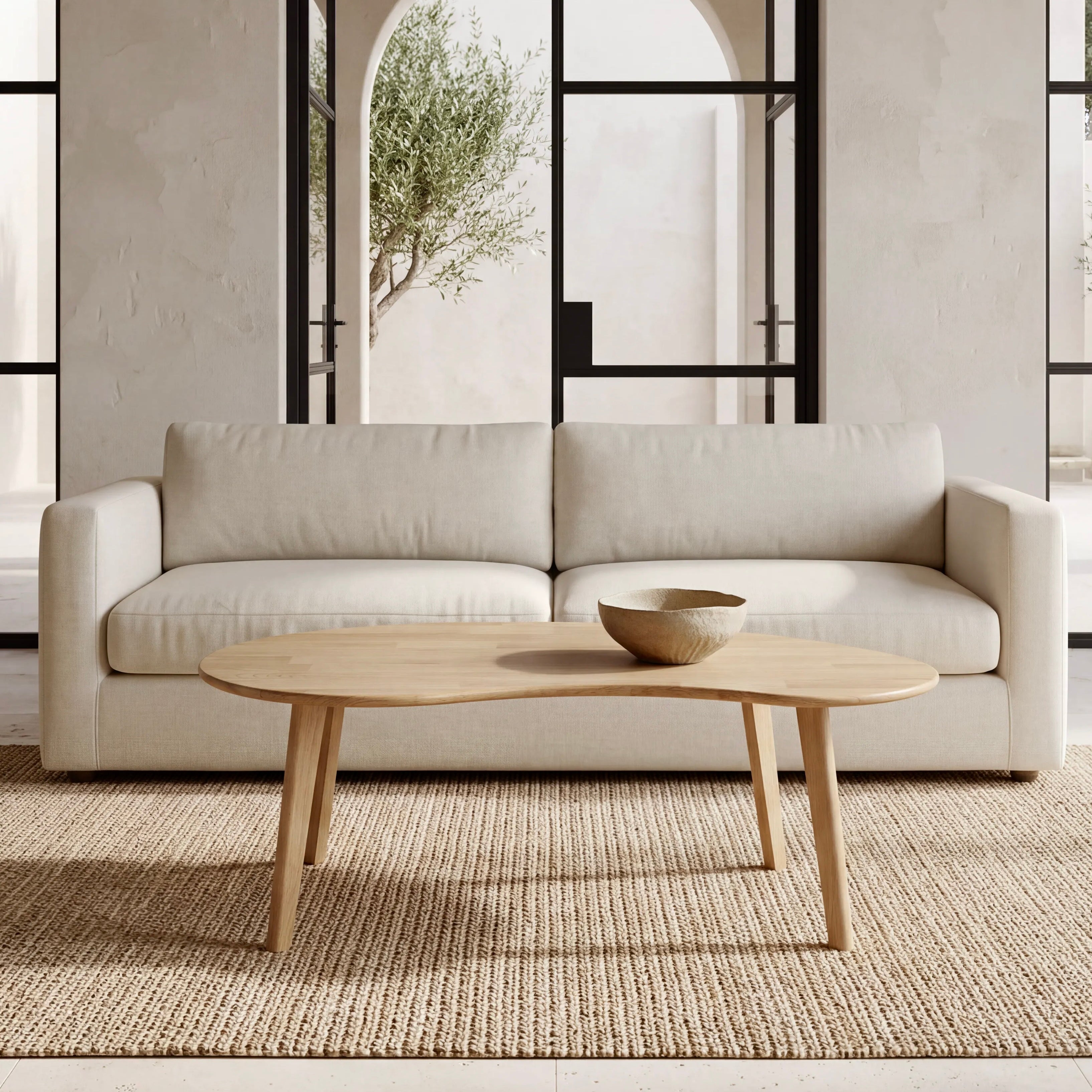 Rune Coffee Table  – Oval | Natural Oak