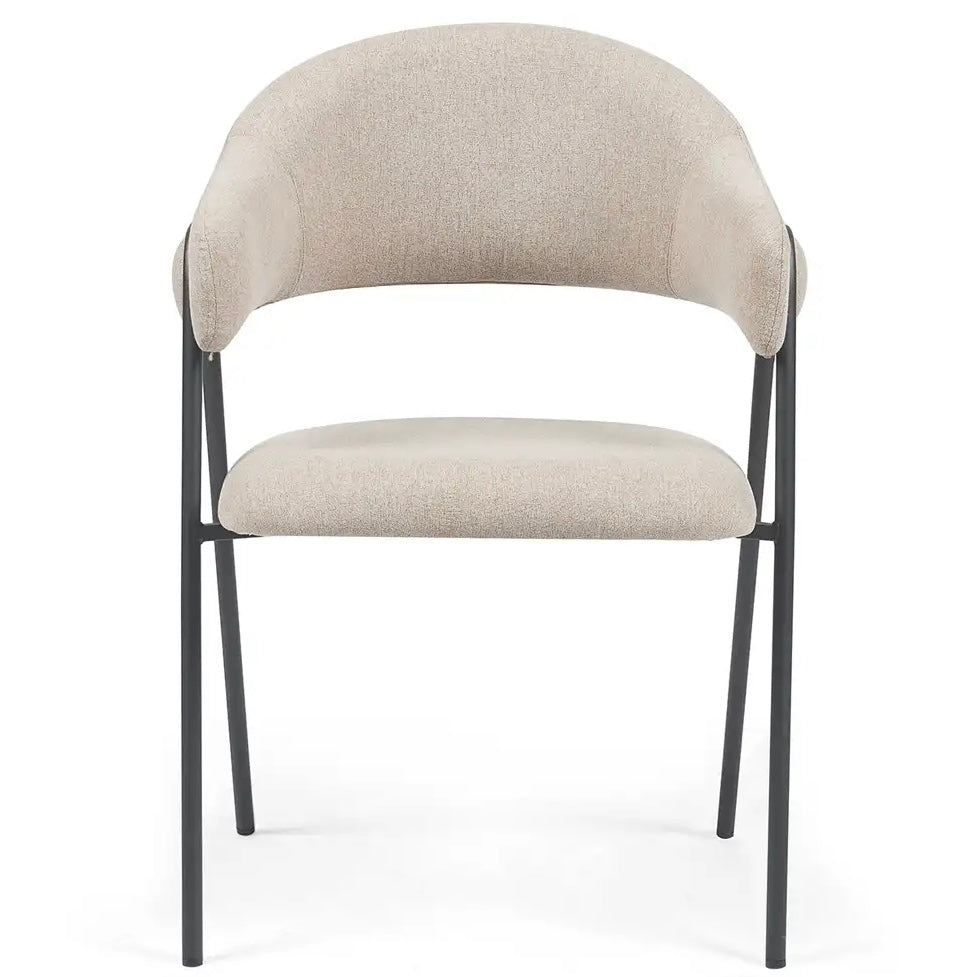 Noah Dining Chairs – Set of 2 | Champagne