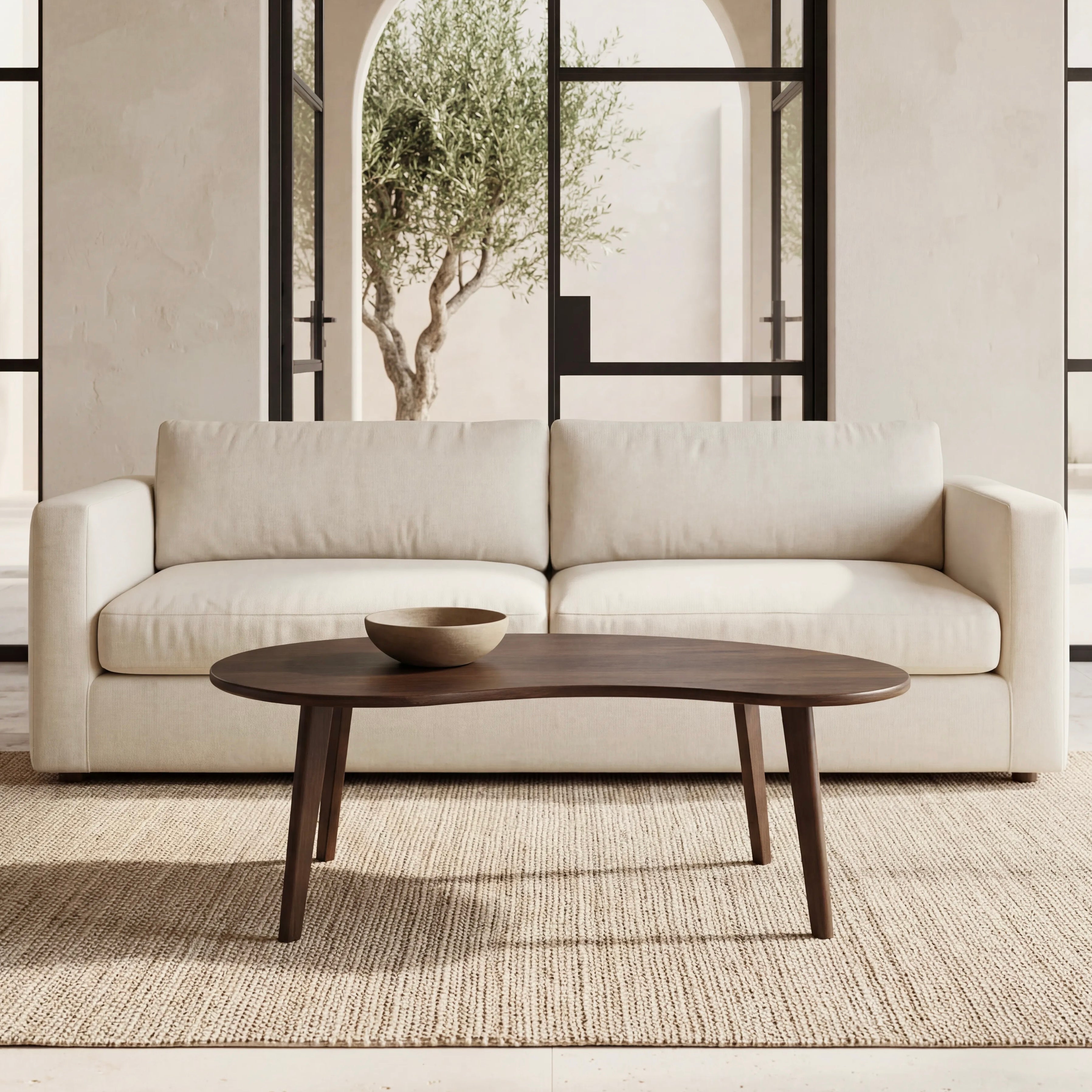 Rune Coffee Table  – Oval | Walnut