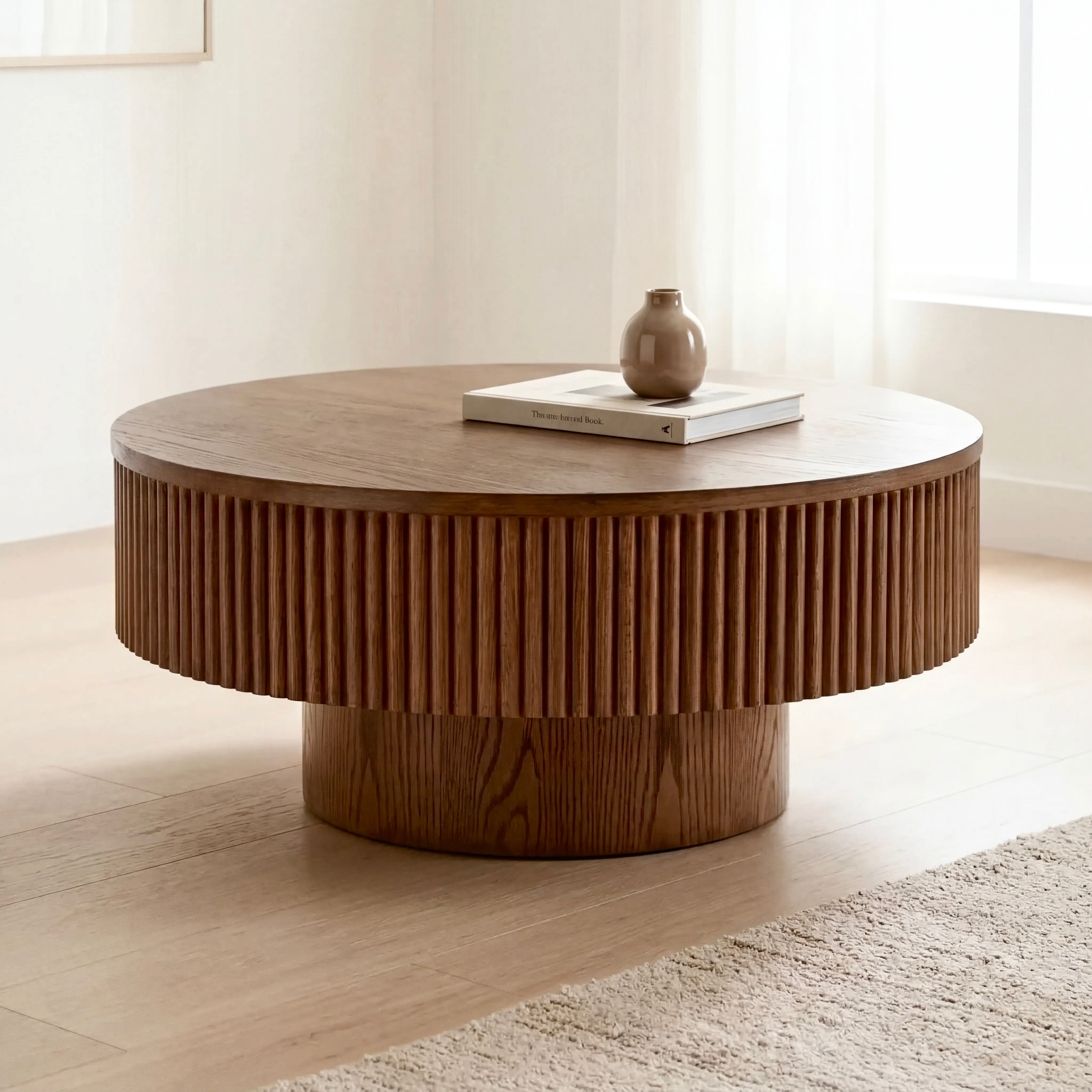 Vivid Coffee Table – Round | Brown
