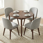 Nomi Dining Table – Round | Walnut