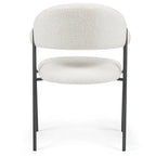Noah Dining Chairs – Set of 2 | White Sherpa Fleece