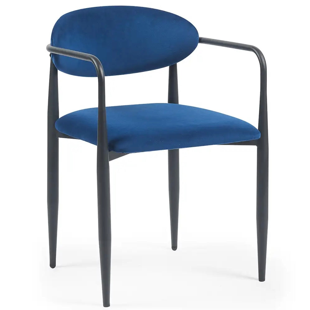 Liam Dining Chairs – Set of 2 | Navy