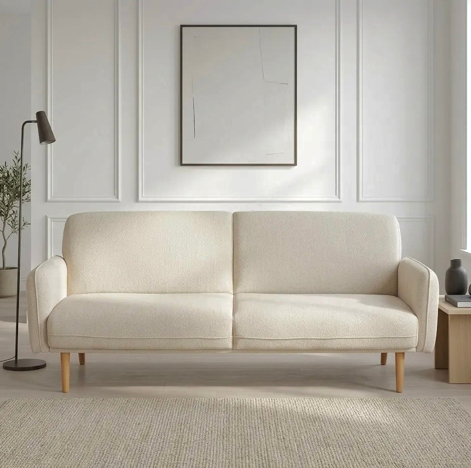 Resten Sofa Bed – 3 Seater | Cream