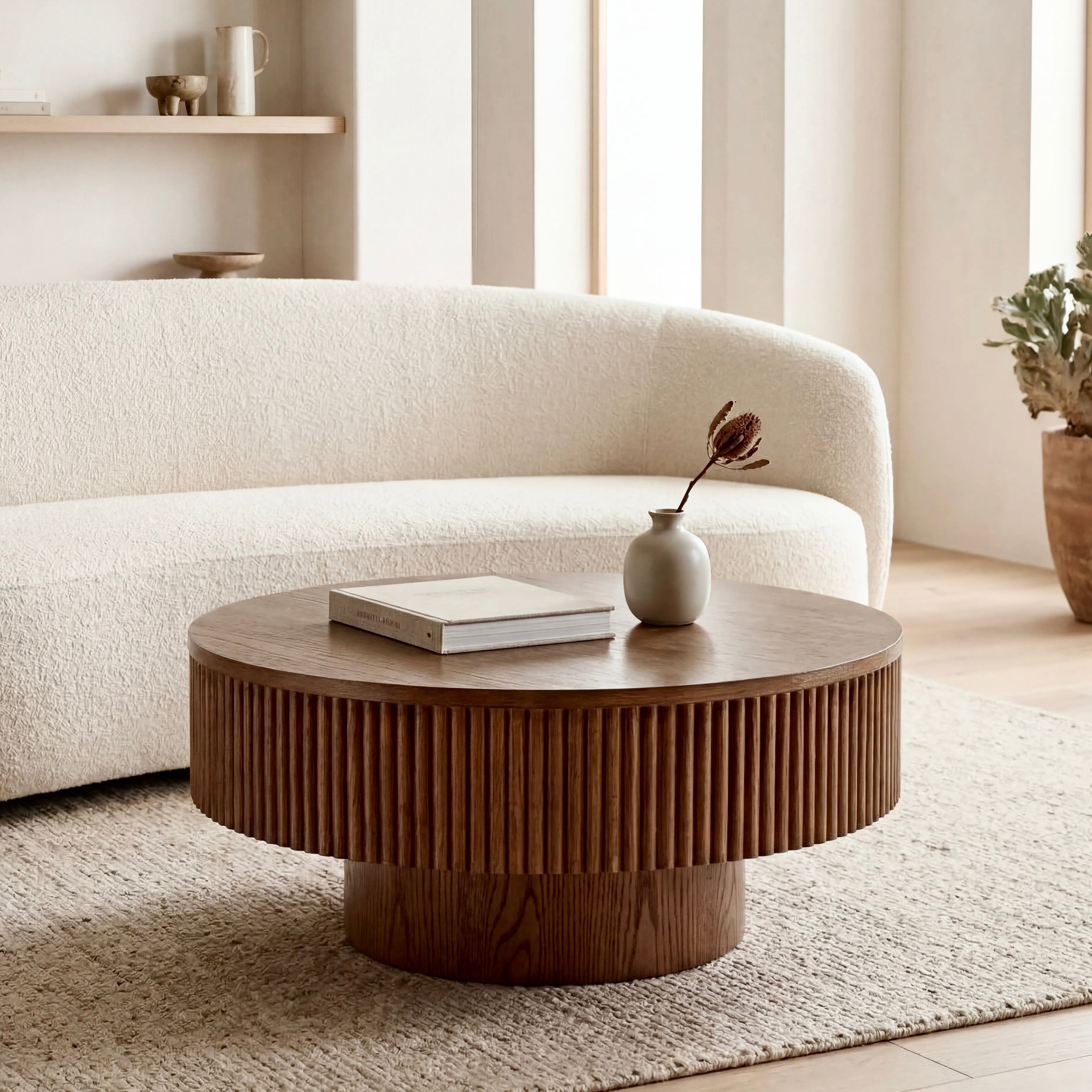 Vivid Coffee Table – Round | Brown