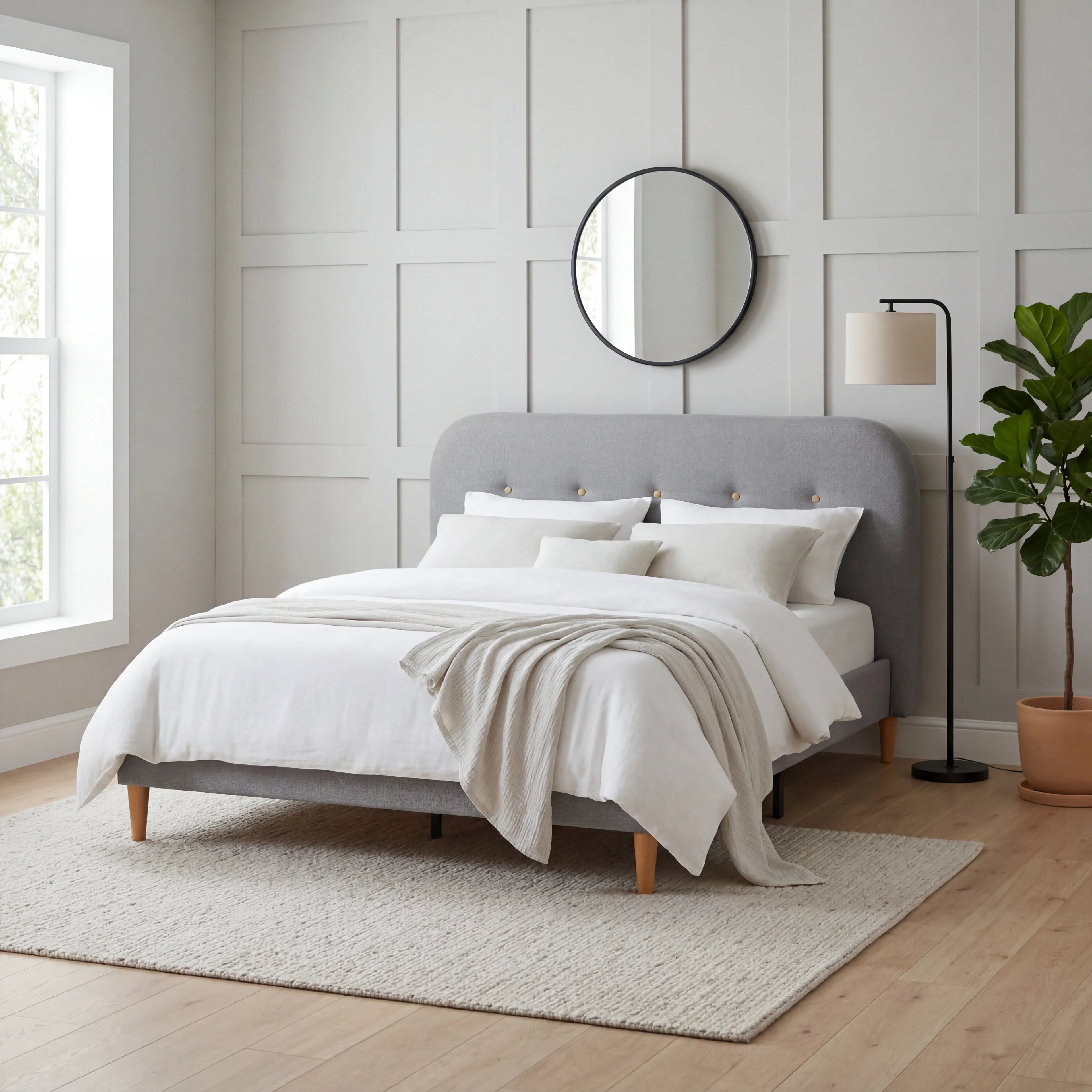 Nova Bed – Kingsize | Grey