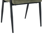 Chelsea Dining Chairs – Set of 2 | Olive Green