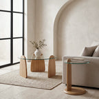 Forma Coffee Table Set – Set of 2 | Natural Oak