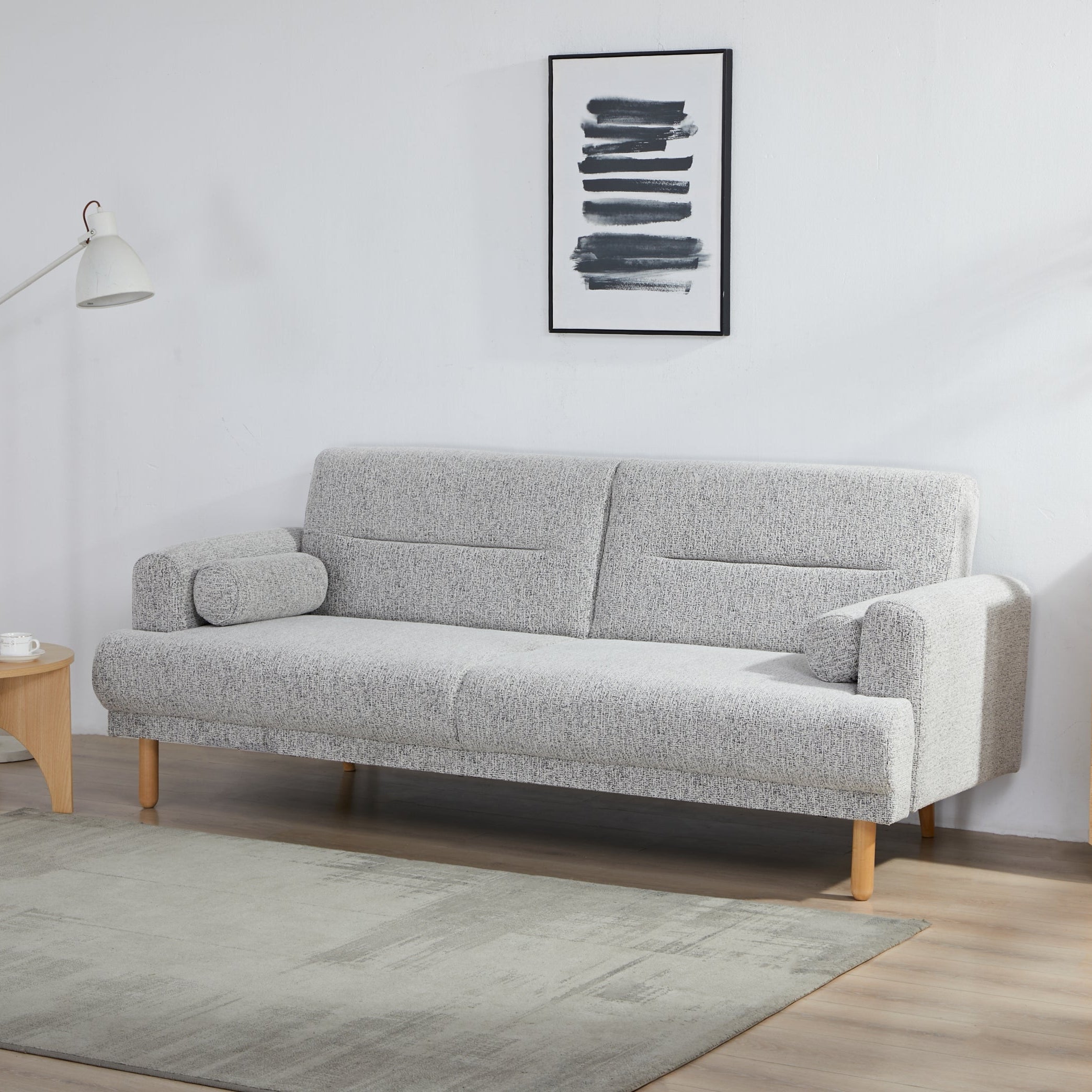 Nuvah Sofa Bed – 3 Seater | Grey