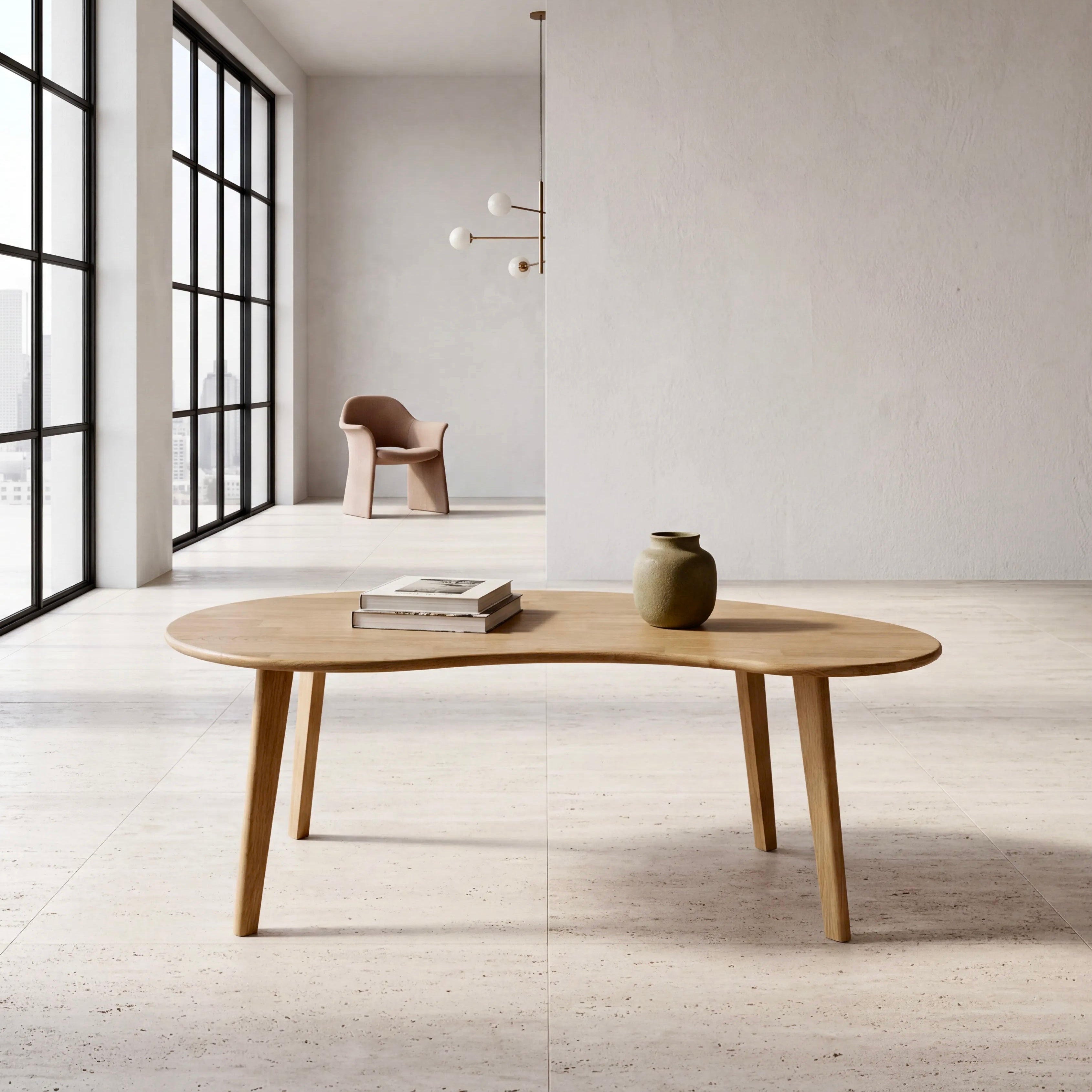 Rune Coffee Table  – Oval | Natural Oak