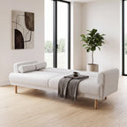 Nuvah Sofa Bed – 3 Seater | Off White