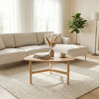 Dune Coffee Table – Triangle | Natural Oak