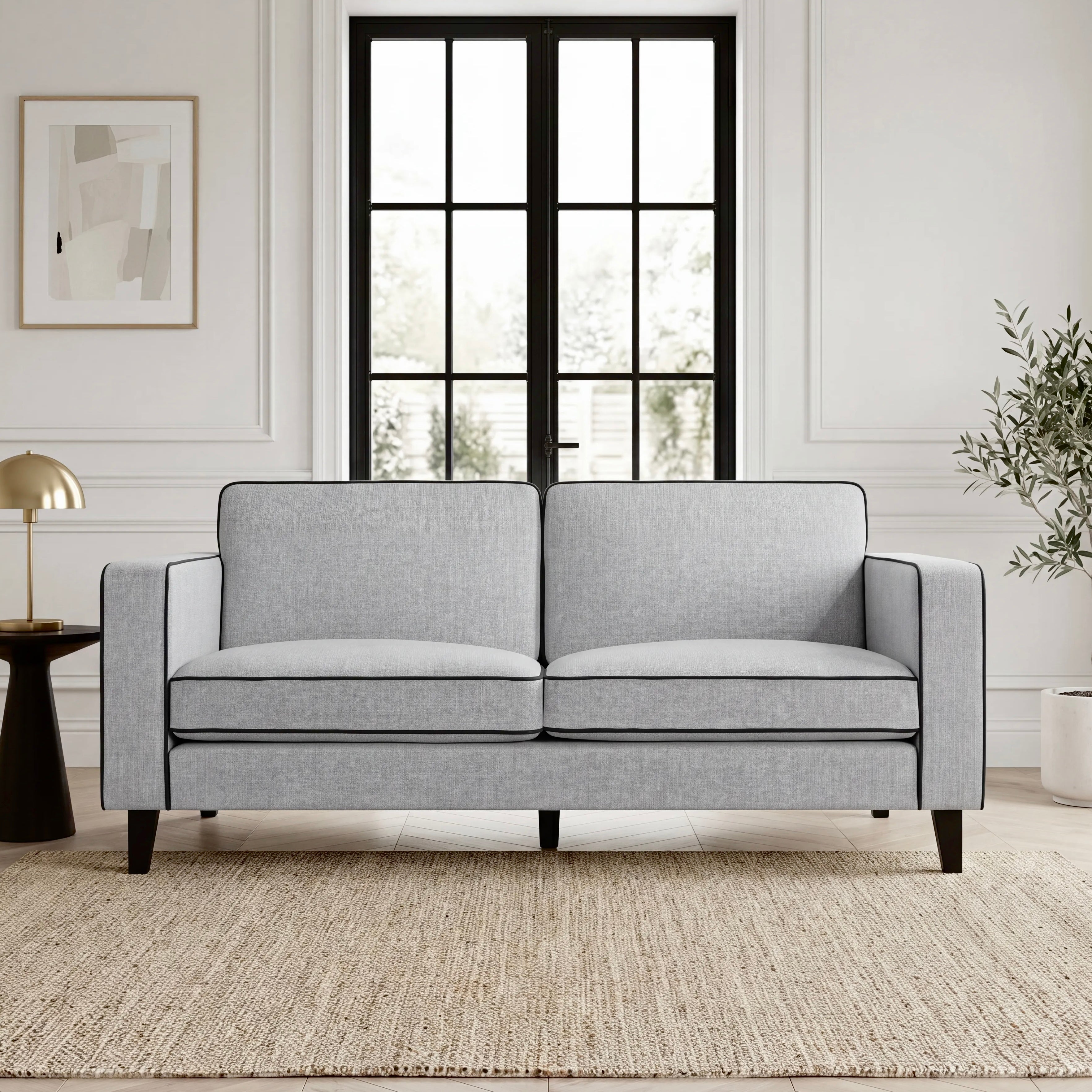 Alfie Sofa – 3 Seater | Grey