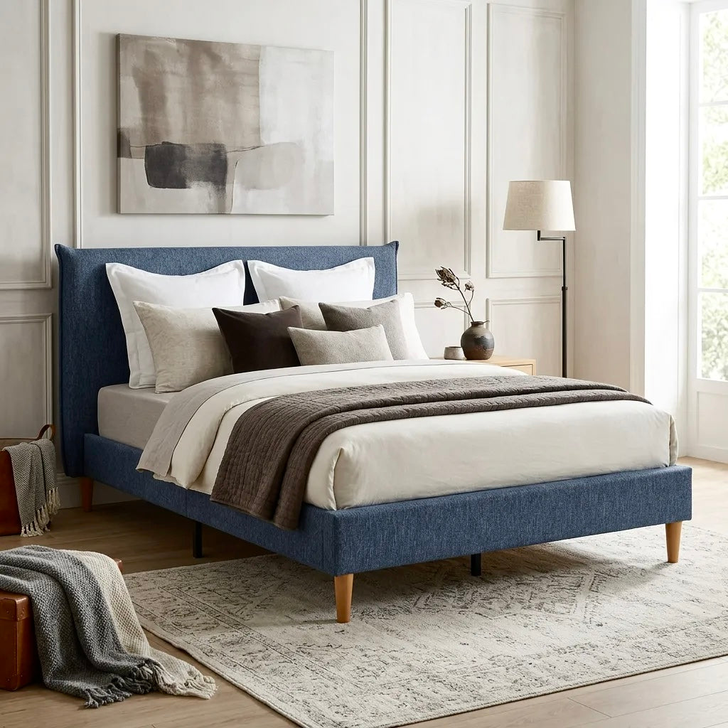 Forge Bed – Double | Navy