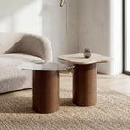 Tilde Coffee Table Set – Set of 2 | Walnut