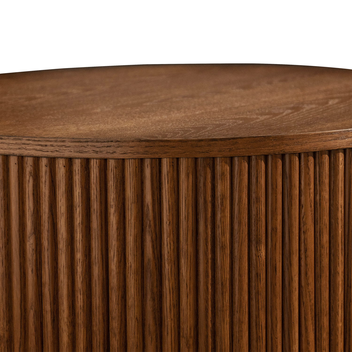 Allegro Coffee Table – Round | Brown Wood