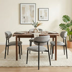 Almos Dining Chairs – Set of 4 | Grey