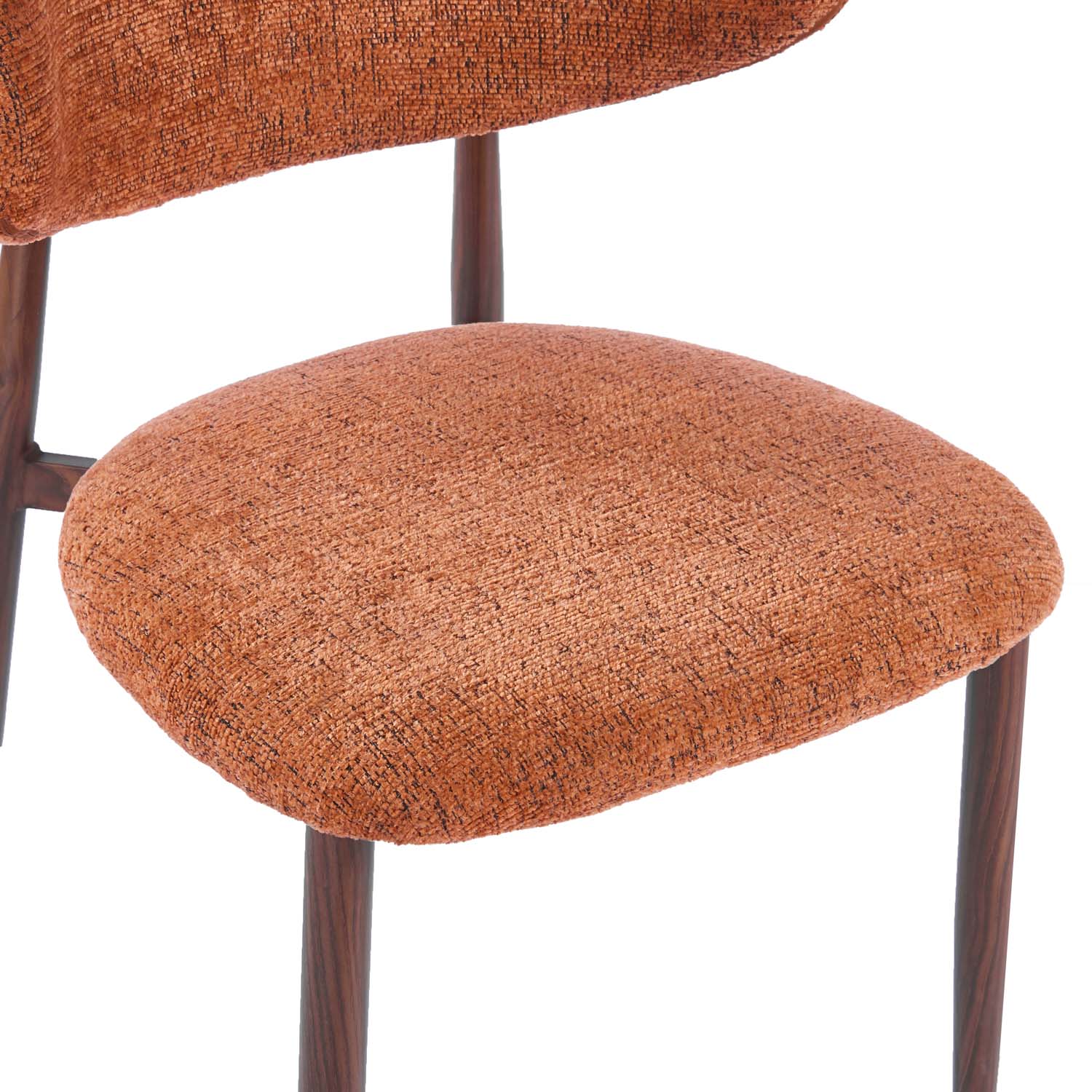 Almos Dining Chairs – Set of 4 | Burnt Orange