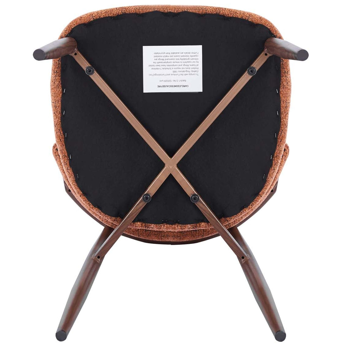 Almos Dining Chairs – Set of 4 | Burnt Orange