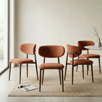 Almos Dining Chairs – Set of 4 | Burnt Orange