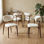 Almos Dining Chairs – Set of 4 | White