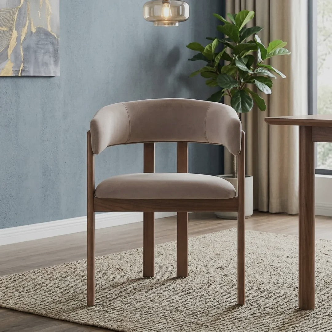 Amara Dining Chair – Taupe