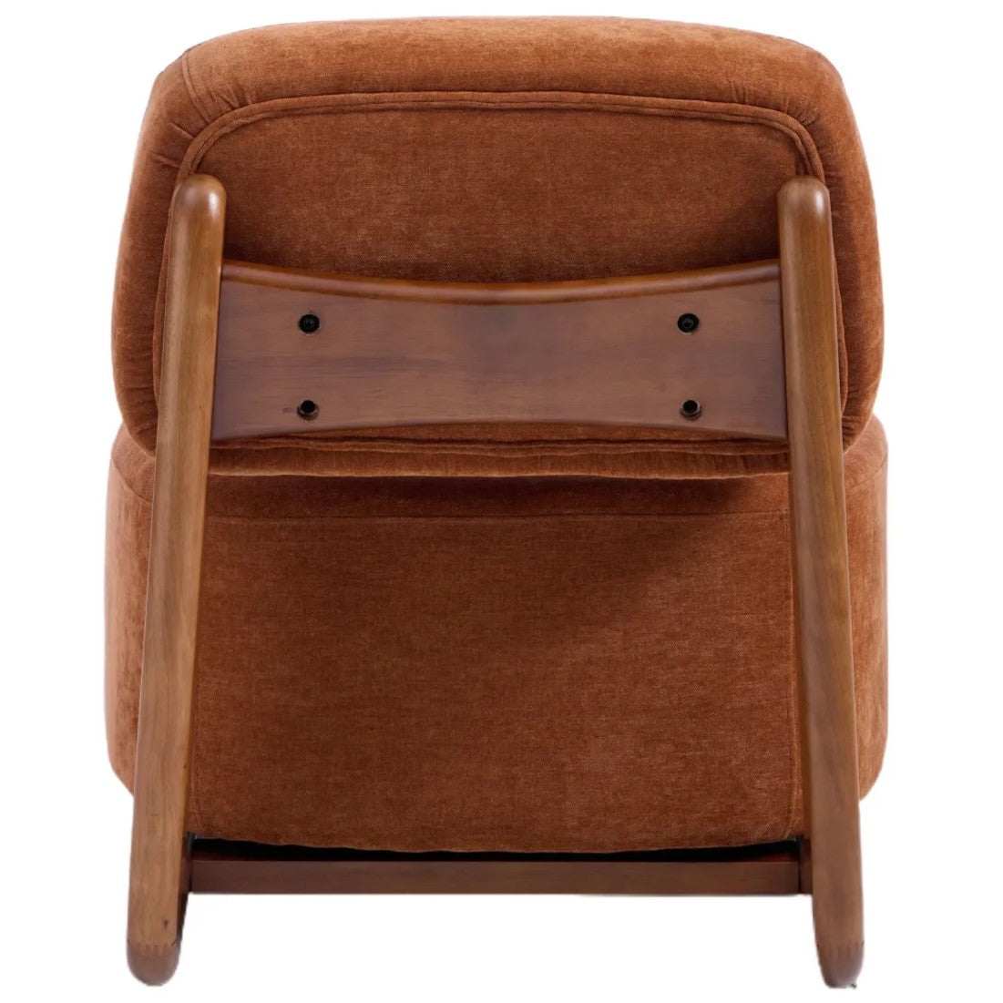 Amillo Accent Chair – Textured | Rusty Orange