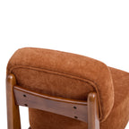 Amillo Accent Chair – Textured | Rusty Orange