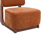 Amillo Accent Chair – Textured | Rusty Orange