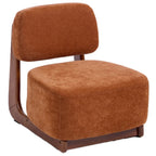Amillo Accent Chair – Textured | Rusty Orange