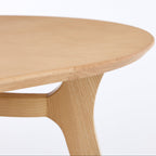 Arden Dining Table – Round Edge | Natural Oak