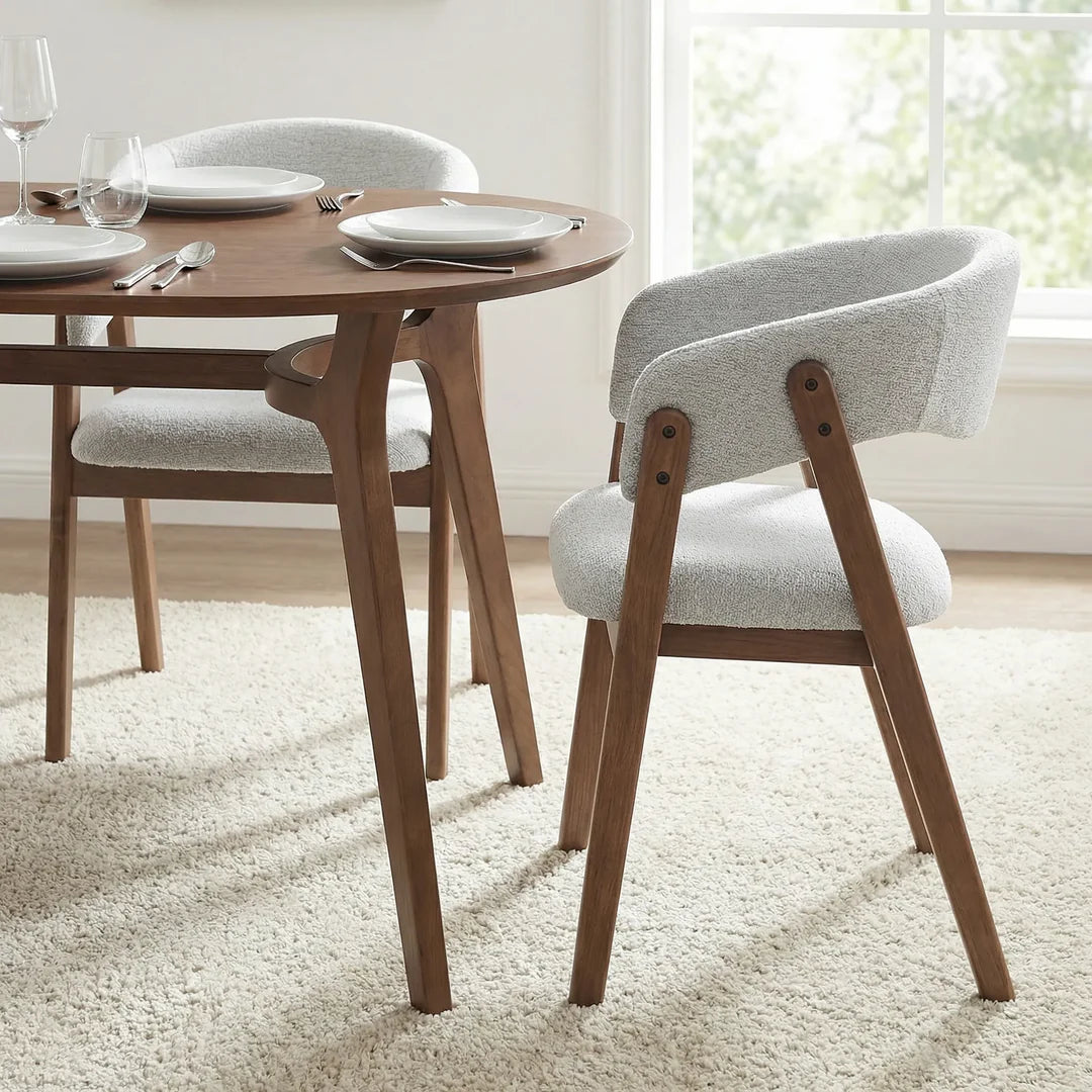 Arden Dining Table – Round Edge | Walnut