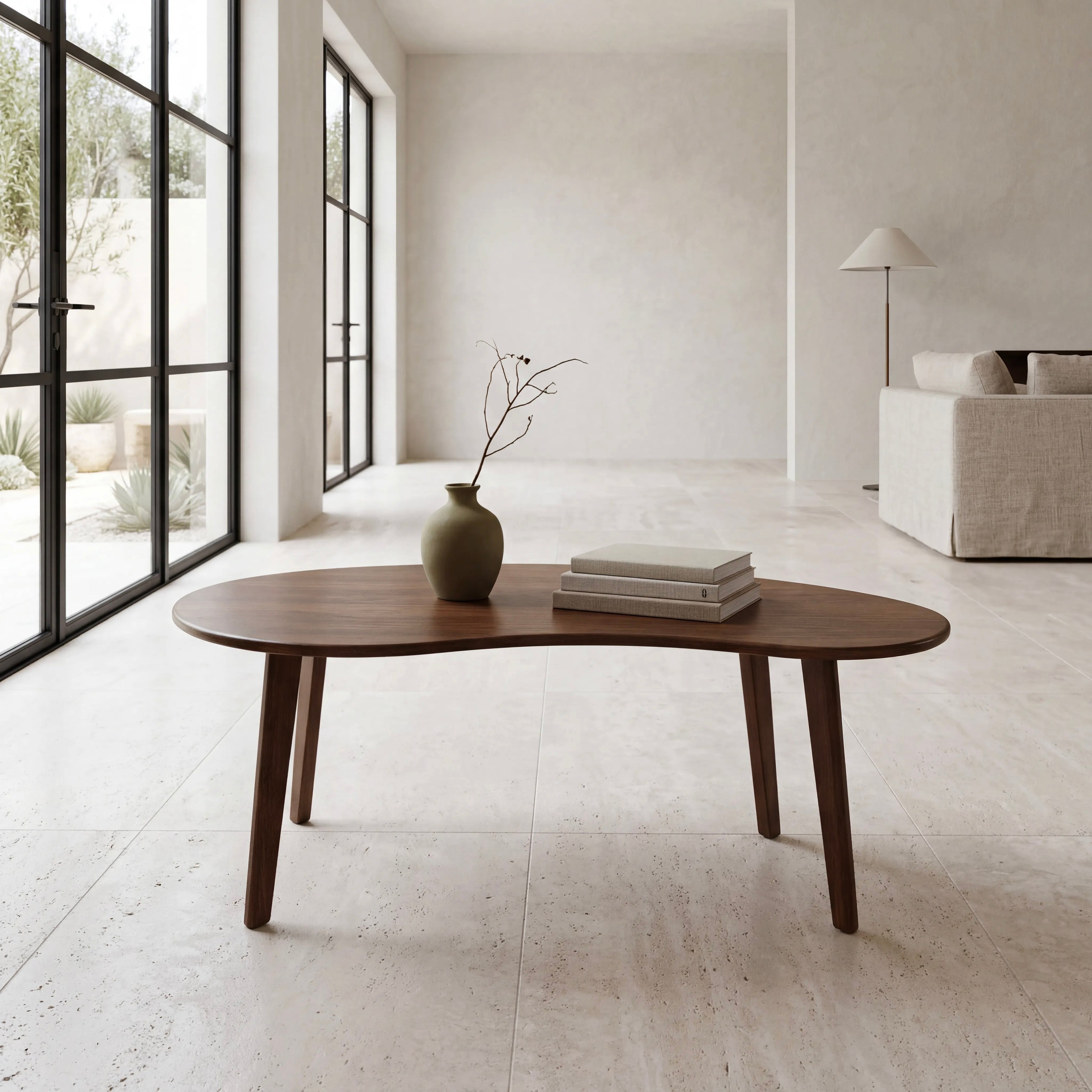 Rune Coffee Table  – Oval | Walnut