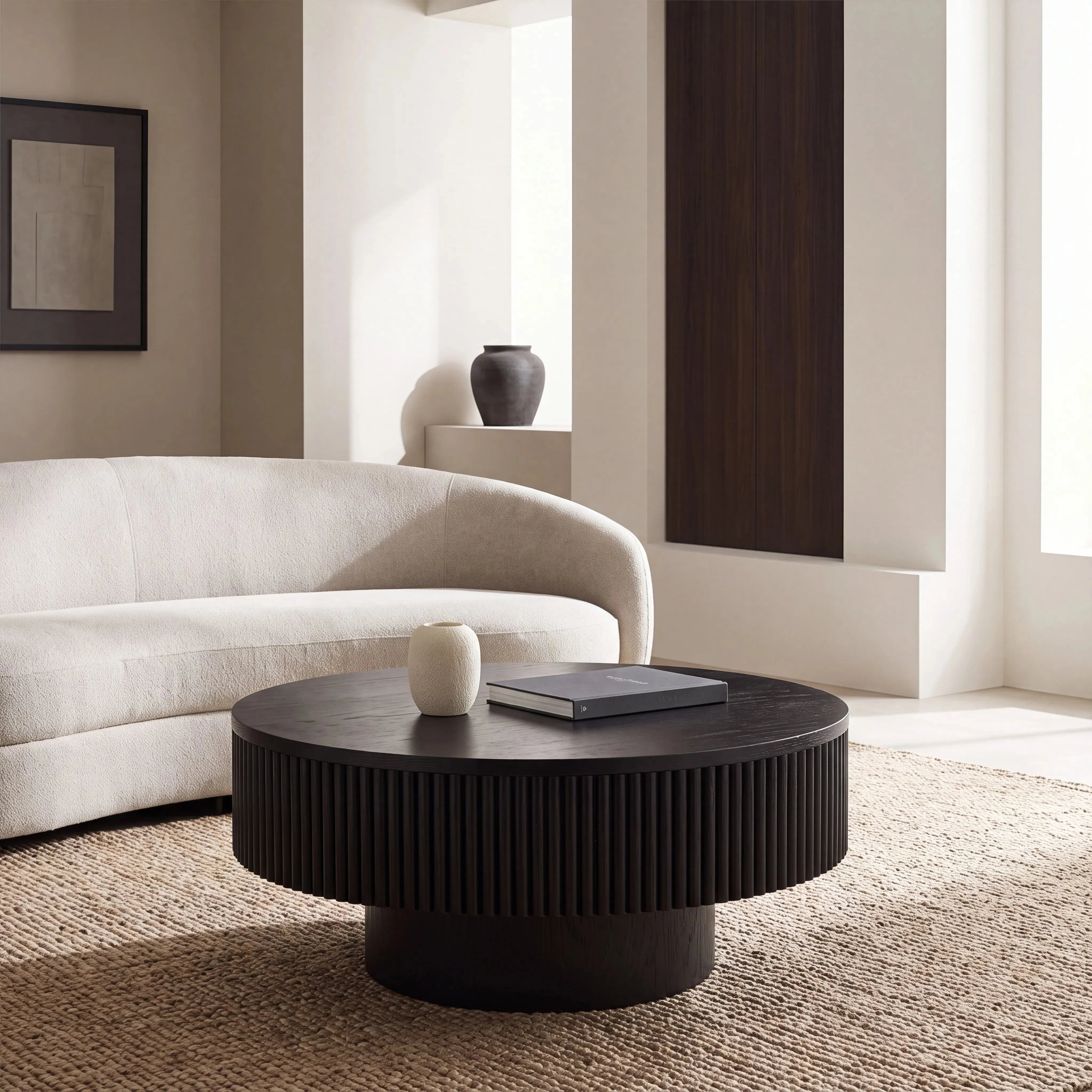 Vivid Coffee Table – Round | Black