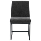 Bralan Dining Chairs – Set of 2 | Dark Grey