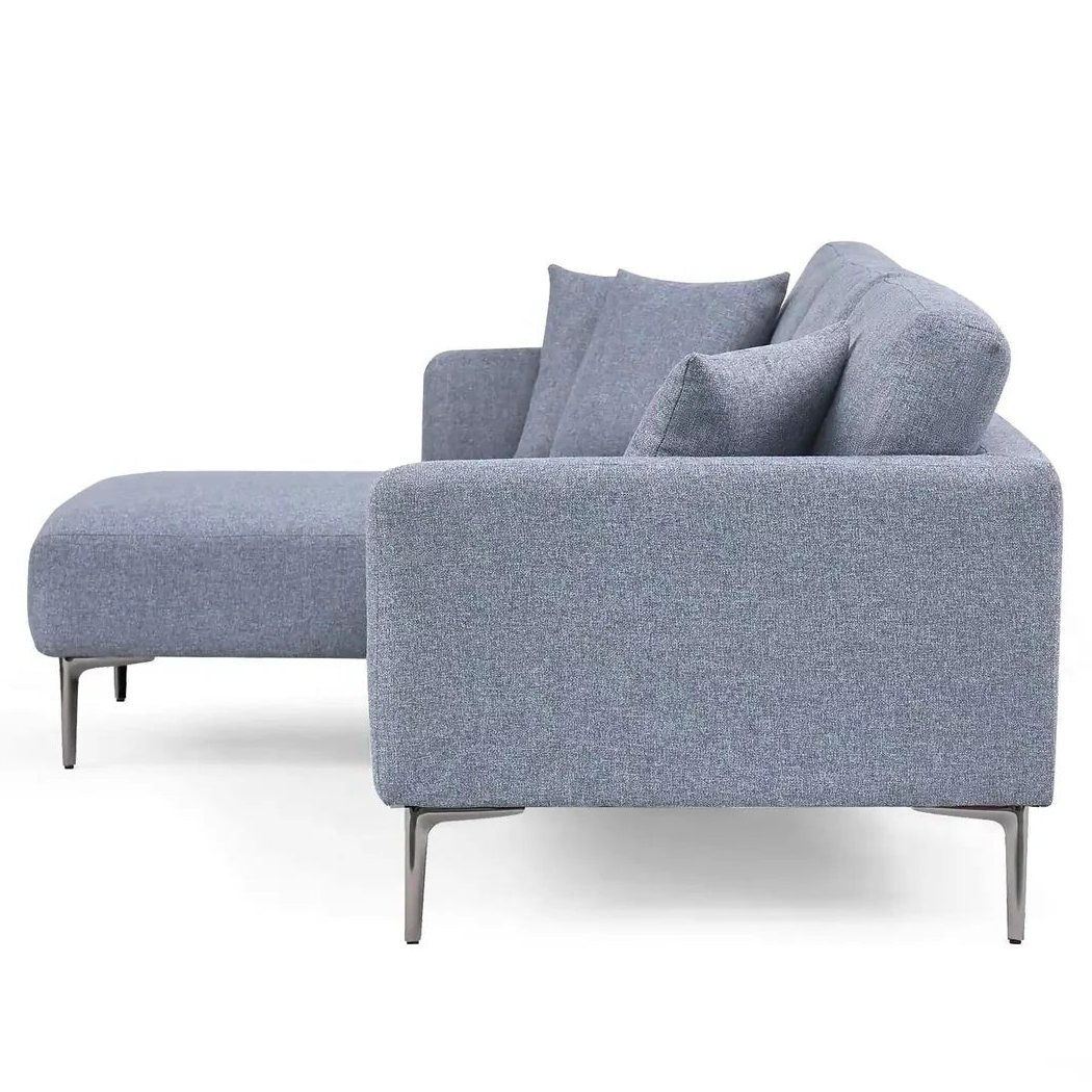 Barry Left Corner Sofa – 3 Seater | Dark Grey