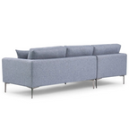 Barry Left Corner Sofa – 3 Seater | Dark Grey