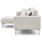 Barry Left Corner Sofa – 3 Seater | Taupe Grey