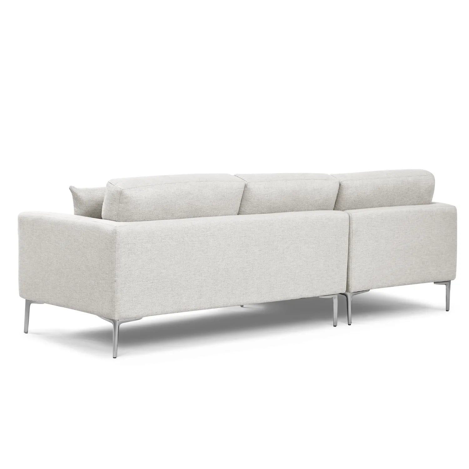 Barry Left Corner Sofa – 3 Seater | Taupe Grey