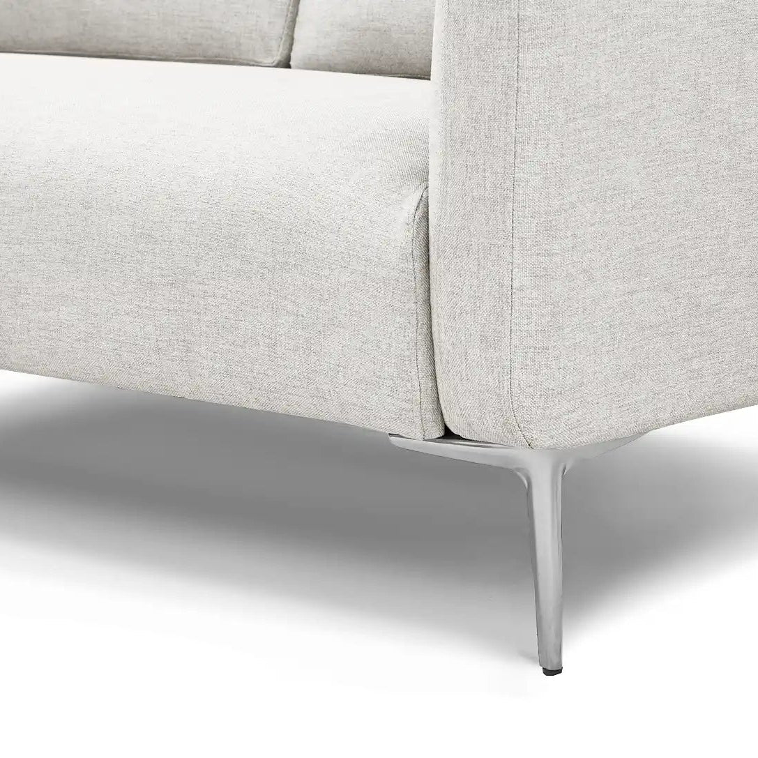 Barry Left Corner Sofa – 3 Seater | Taupe Grey
