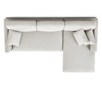 Barry Right Corner Sofa – 3 Seater | Taupe Grey
