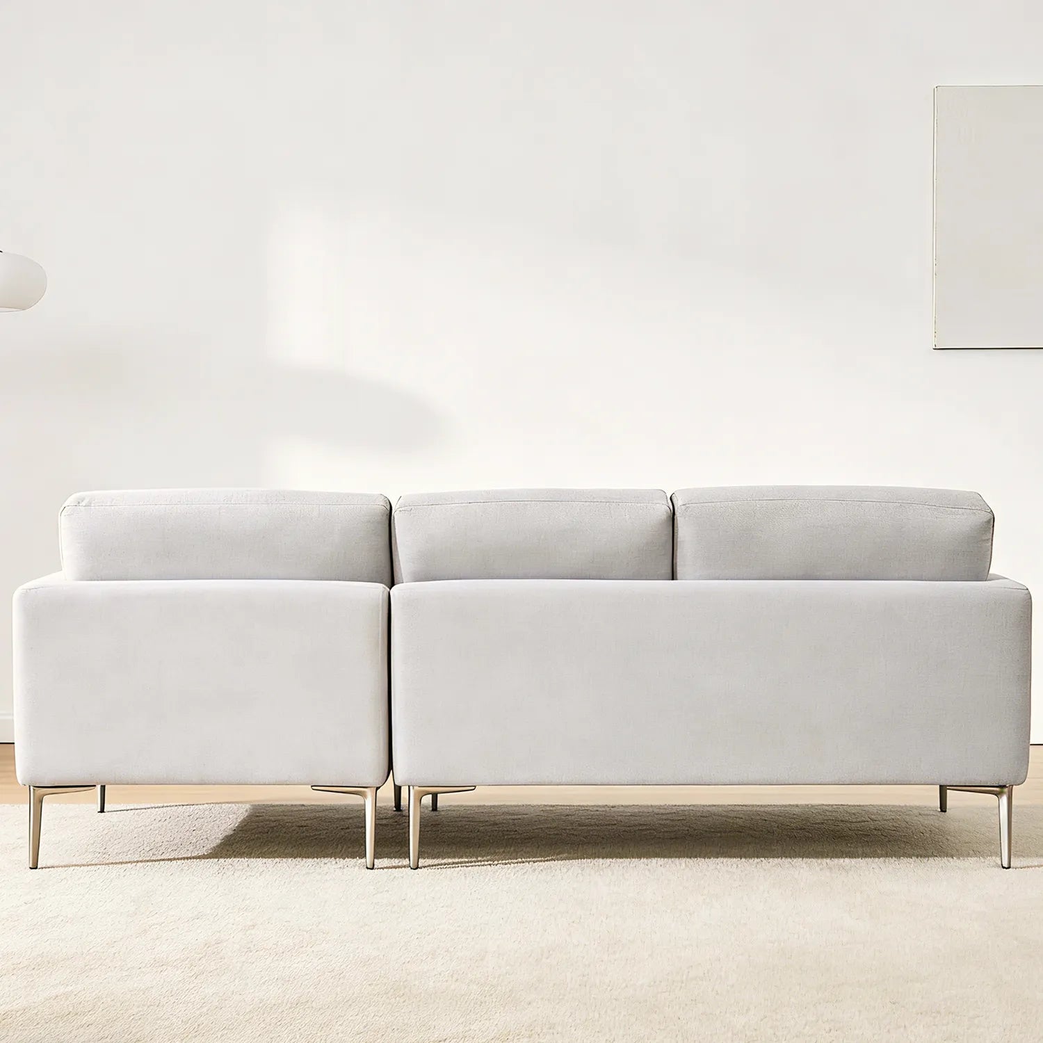 Barry Right Corner Sofa – 3 Seater | Taupe Grey