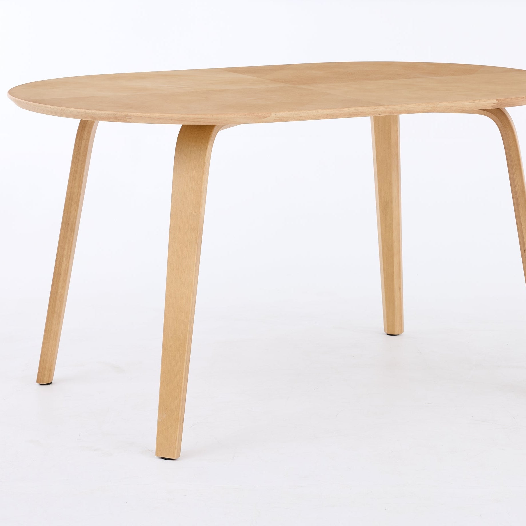 Birchstone Dining Table – Round Edge | Natural Oak
