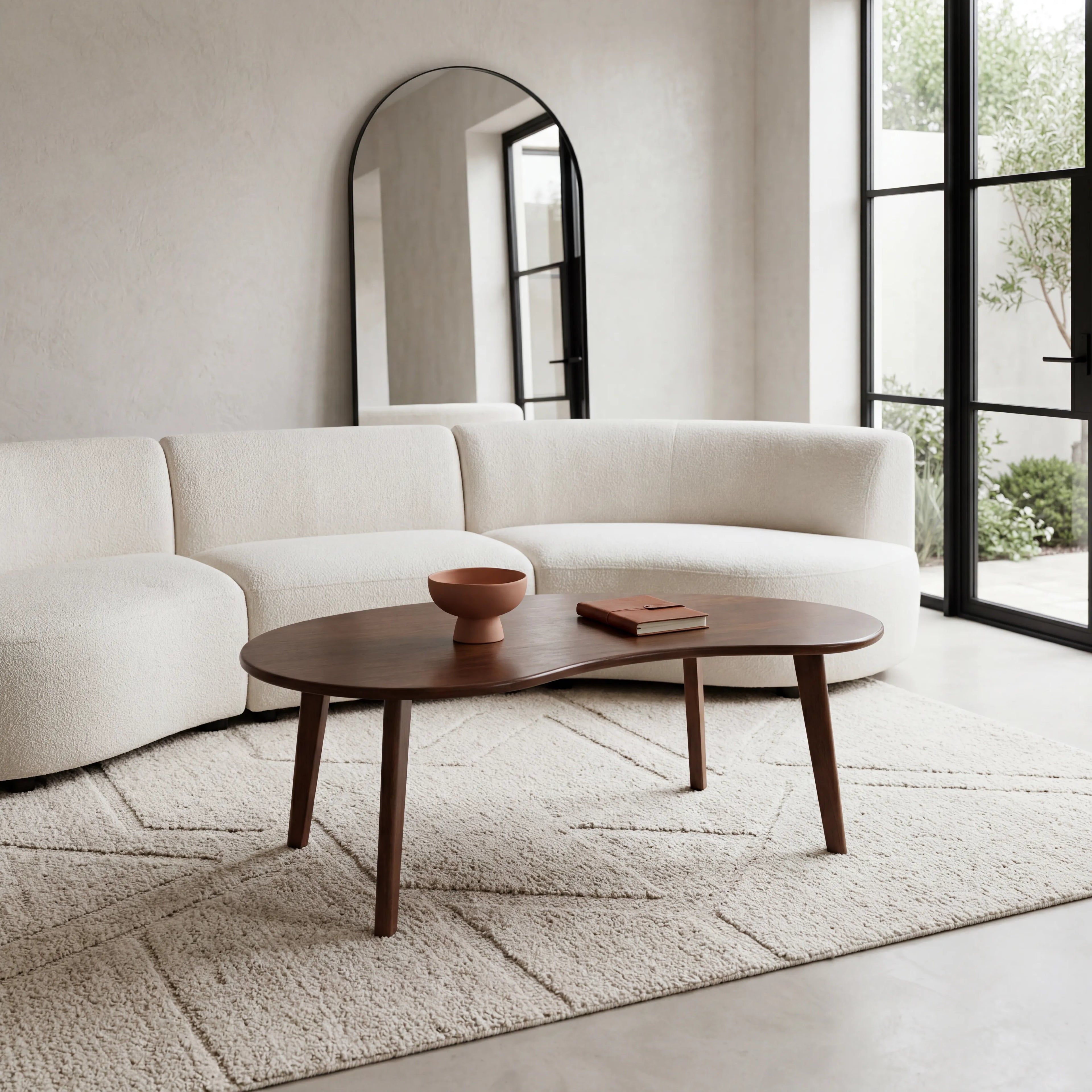 Rune Coffee Table  – Oval | Walnut