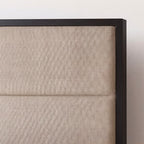 Orchid Bedframe – Wanut | Natural Weave