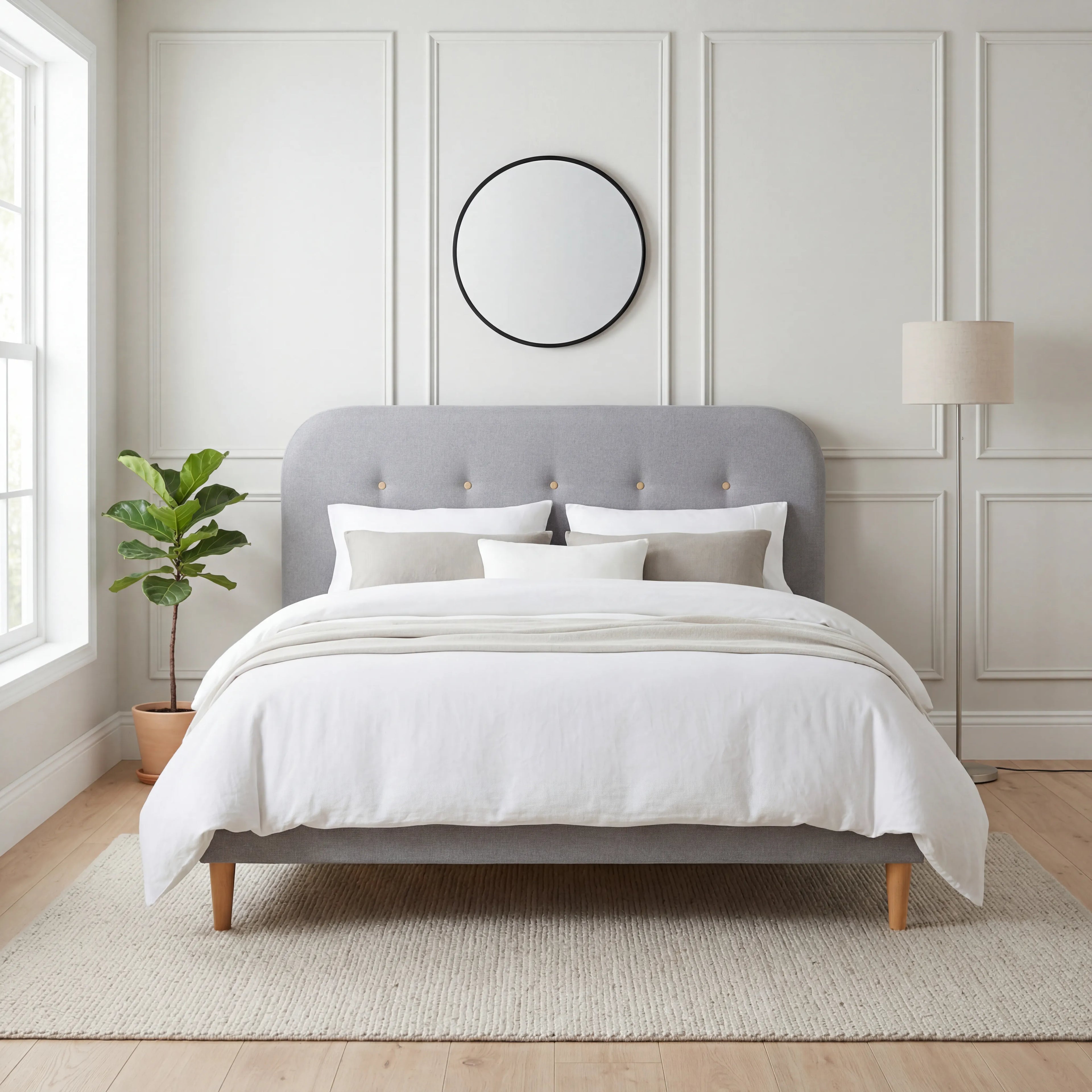 Nova Bed – Kingsize | Grey