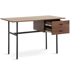 Canyon Dressing Table & Mirror – Two Drawer | Walnut